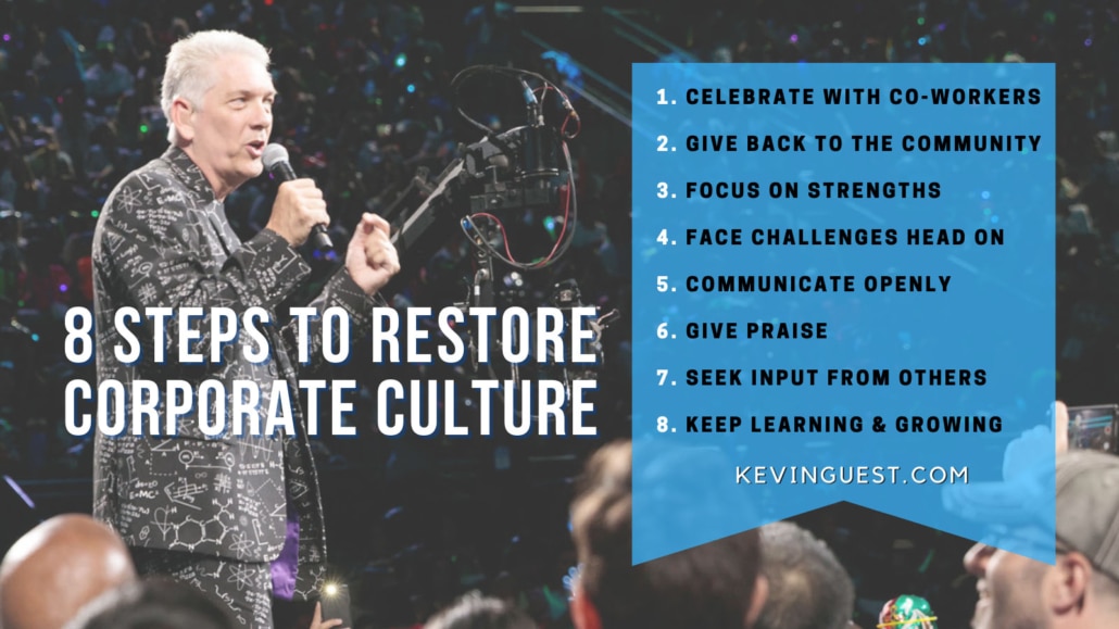 8 Steps to Restoring Corporate Culture | USANA Chairman & CEO Kevin Guest