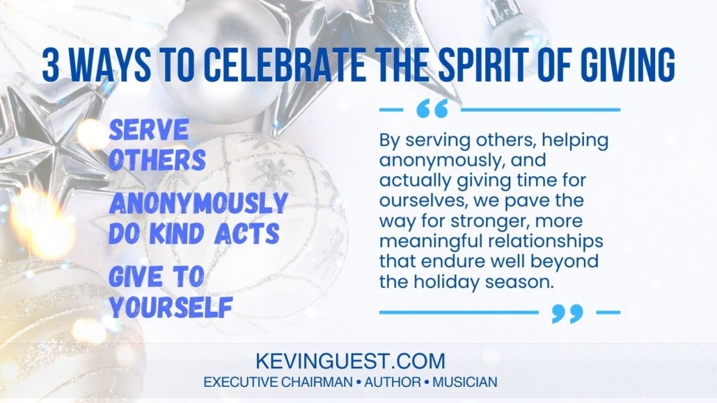 National Giving Month | Kevin Guest